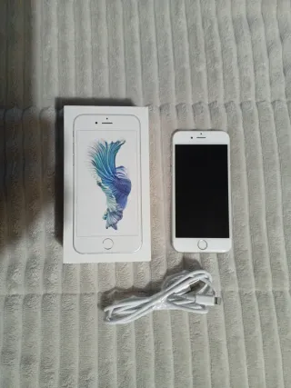 iPhone 6s Blanco con caja y cargador original