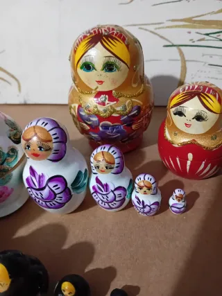 Lote Muñecas Rusas Matrioska