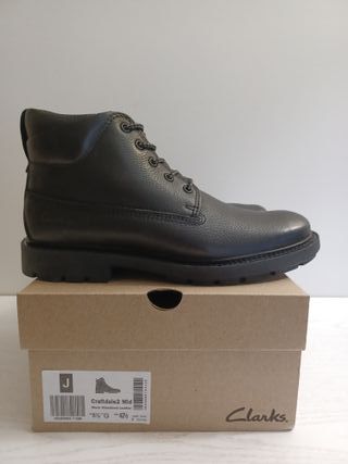 Botas Clarks Craftdale2 Mid Forradas Negras