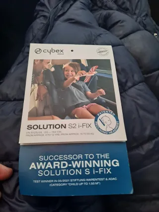 Silla Cybex Gold Solution S2 i-Fix grupo 1