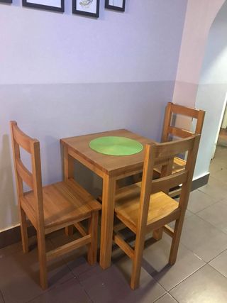 Mobiliario Hostelería: Sillas y Mesas