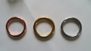 Lote Mercería: Anillas, Mosquetones, Hebillas