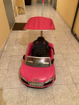 Cochecito de paseo rosa para niños