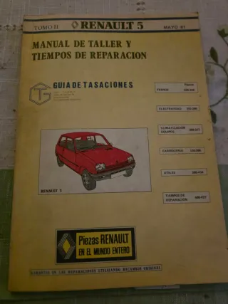 Manual Taller Renault 5 - Mayo 81