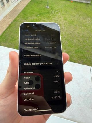 iPhone 13 mini Blanco