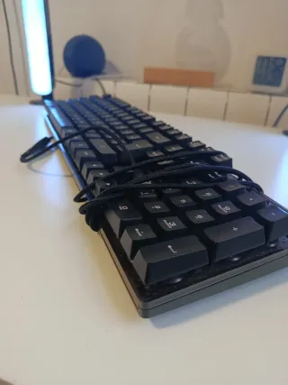 Teclado Mecánico Negro USB