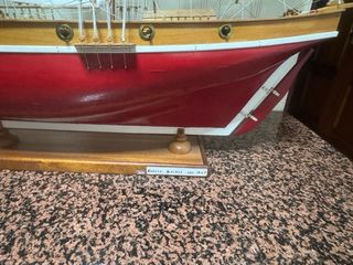 Maqueta Barco Goleta 1847