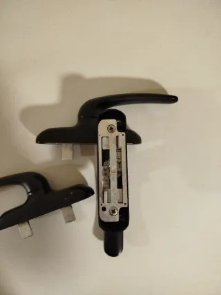 Cremonas para ventana/balconera (Negras) - pack