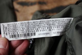 Pantalón Zara Viscosa Verde Oliva