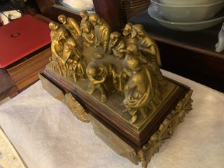 Maqueta artesanal Última Cena Semana Santa