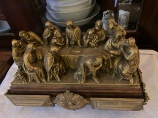 Maqueta artesanal Última Cena Semana Santa