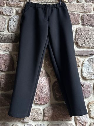 Pantalón negro K - KOU Talla 44 - 1