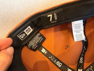 Gorra New Era naranja original