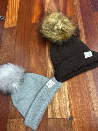 Gorra infantil Mickey Mouse Dos gorros lana.