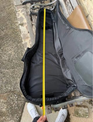 Custodia per chitarra nera