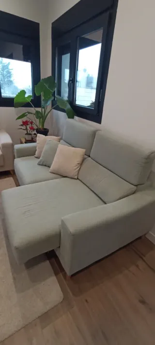 Sofá 3+2 estilo nórdico