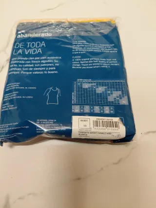 Camisetas Abanderado Niño Talla M (6-14 años)