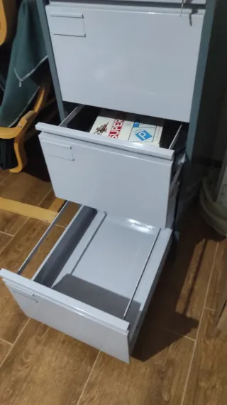 Archivador Metálico Gris