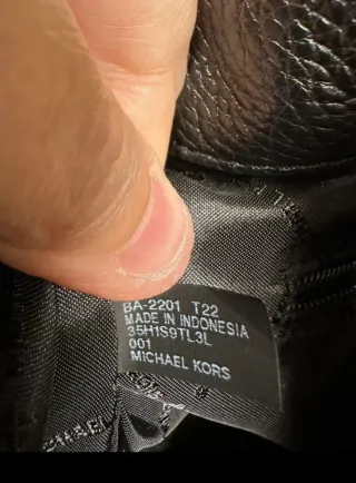 Bolso Piel Michael Kors Negro Original