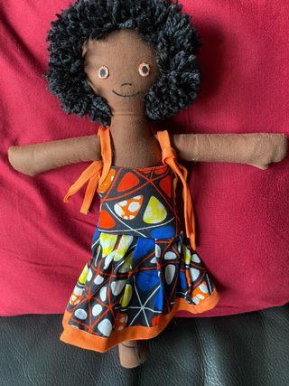 Muñeca de trapo artesanal