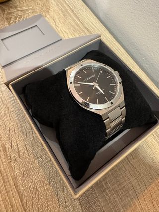 Reloj Viceroy Pulsera Negro y Plateado