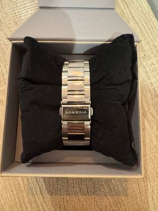 Reloj Viceroy Pulsera Negro y Plateado