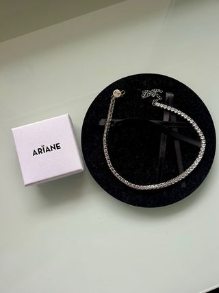 Collar Ariane Plata Estilo Riviere