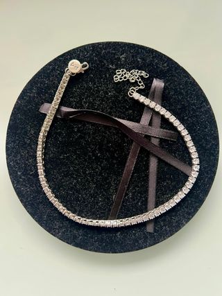 Collar Ariane Plata Estilo Riviere