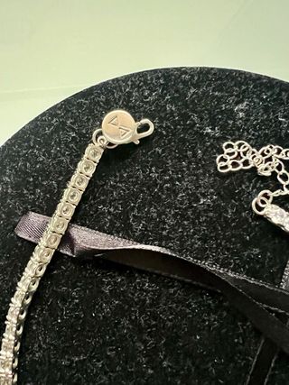 Collar Ariane Plata Estilo Riviere