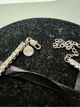 Collar Ariane Plata Estilo Riviere