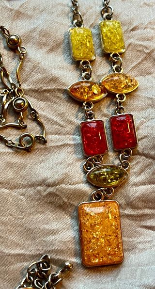 Lote Bisutería Vintage + plata