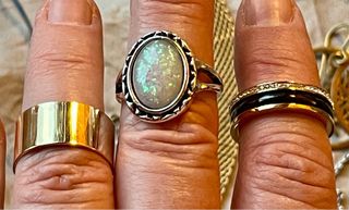 Lote Bisutería Vintage + plata