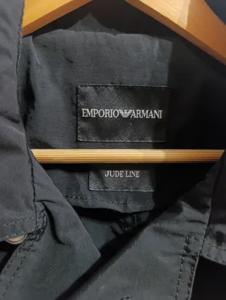 Gabardina ARMANI negro