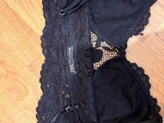 Top lencero encaje negro