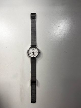 Reloj Lotus Plata y Blanco