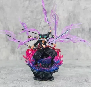 Figura Anime Roronoa Zoro Espadas 14cm
