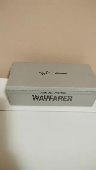 Gafas Ray Ban Meta Wayfarer Negras