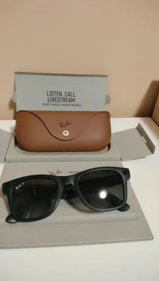 Gafas Ray Ban Meta Wayfarer Negras