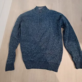 Jersey Estrellas media cremallera forro cuadro XXL