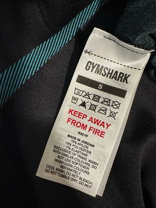 Leggings Gymshark Apex Lift Seamless S negro y azu