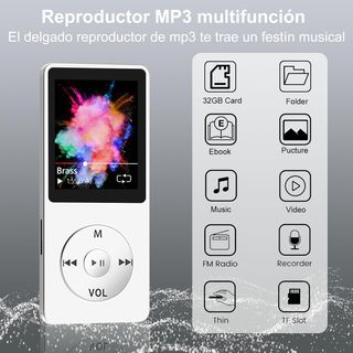 Reproductor MP3 Bluetooth