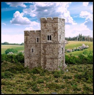 castillo escenografia