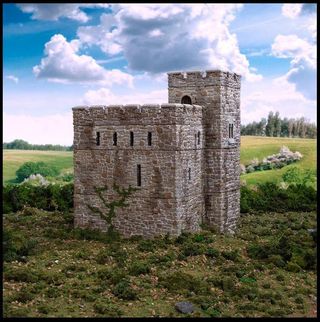 castillo escenografia