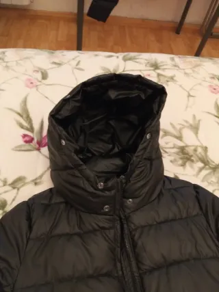 Plumífero grueso n de nube negro