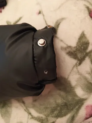 Plumífero grueso n de nube negro