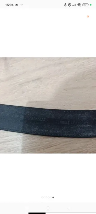 Cinturón Emporio Armani