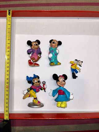 Lote Figuras Disney Mickey Minnie Goofy