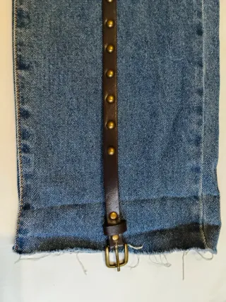 Conjunto Vaquero Camisa y Cinturón T.36/38