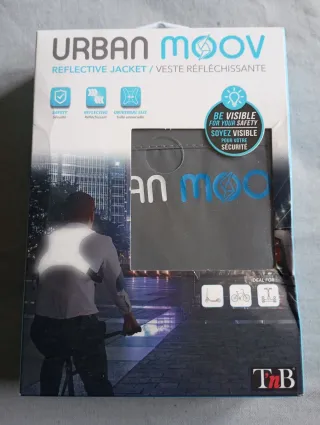 Chaleco reflectante pariente/bici