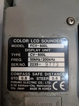 Sonda Furuno FCV-600L
